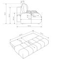 Диван розкладний МОКО11